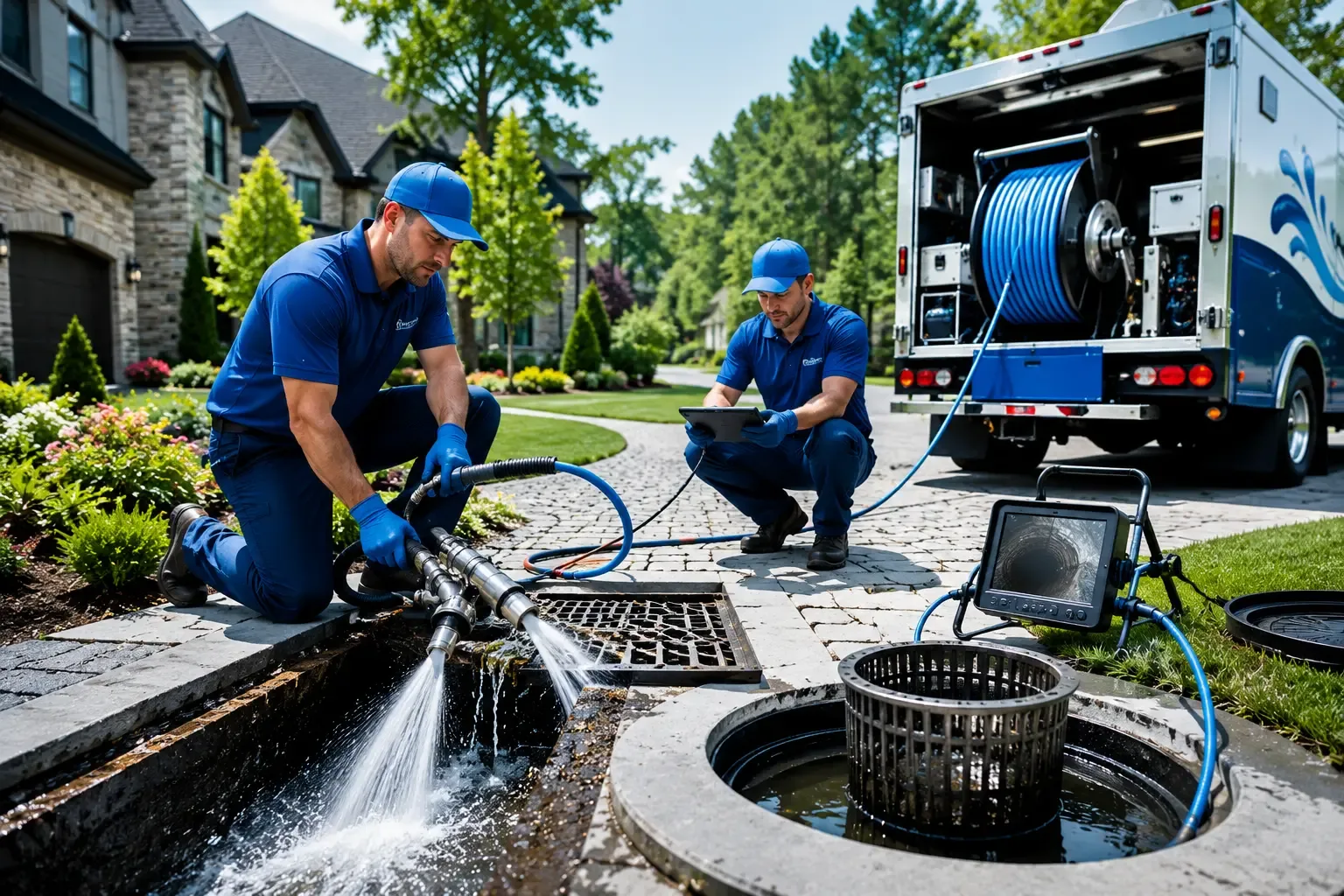 Local outdoor drain cleaning professionals in North Georgetown, OH