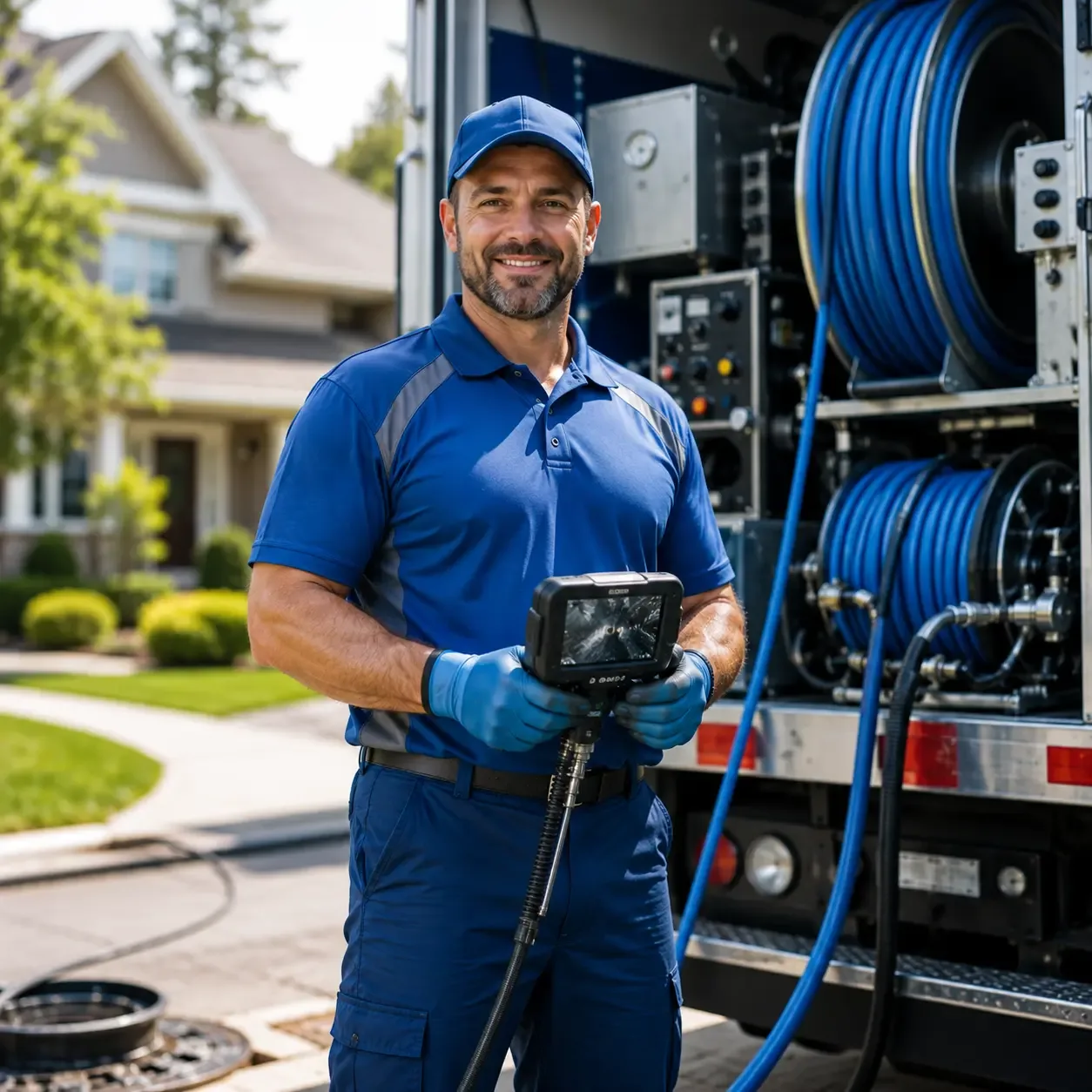 Local outdoor drain cleaning specialists in North Georgetown, OH